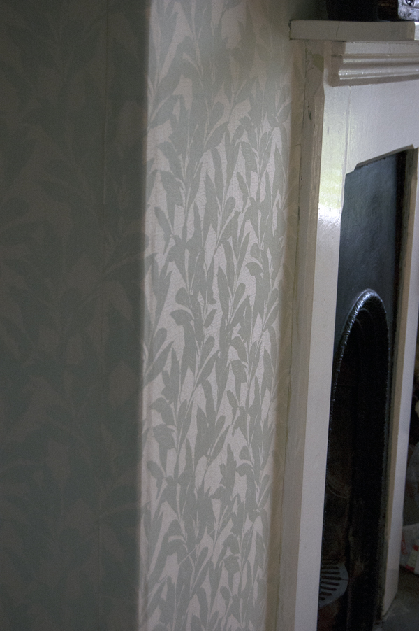 leaves and birds wallpaper